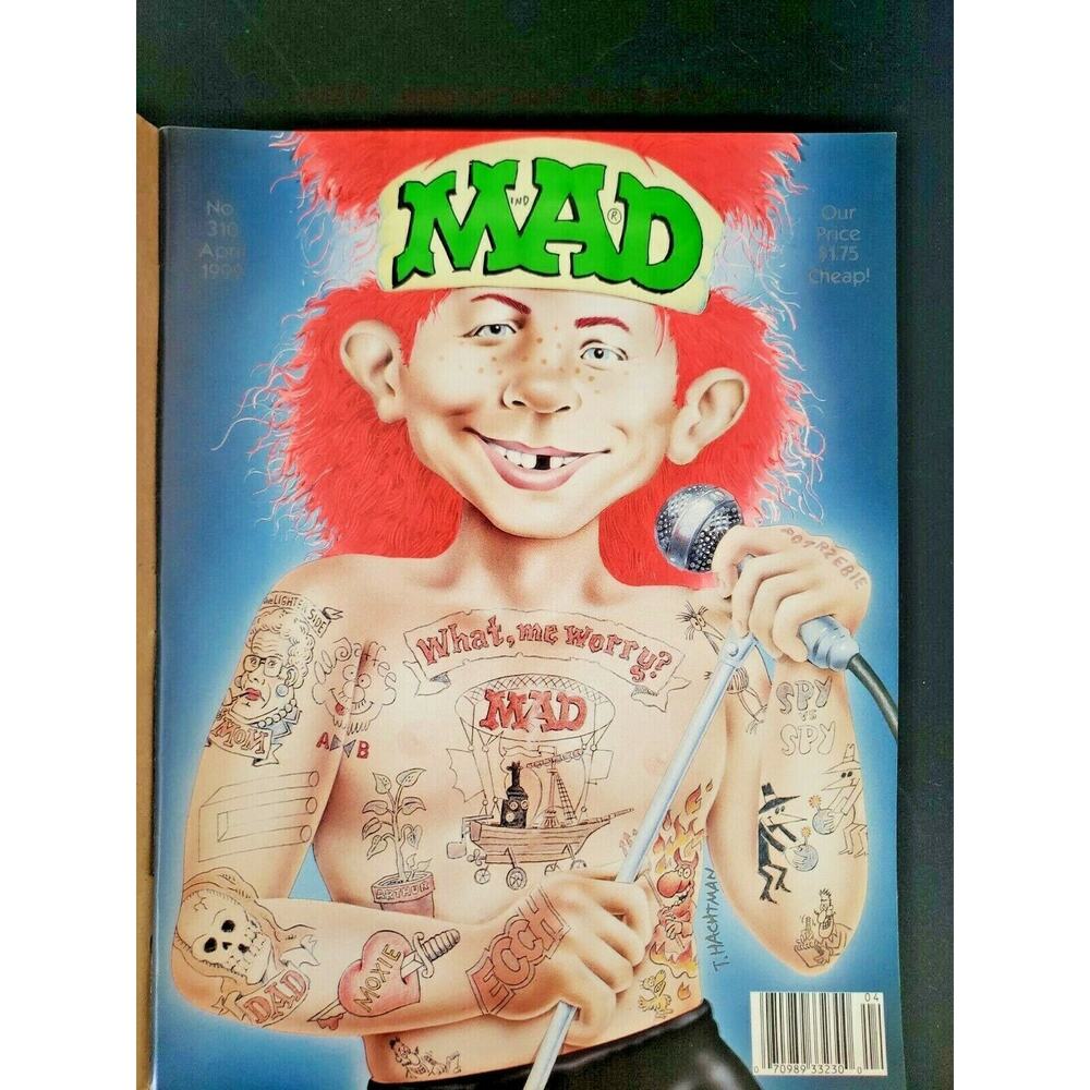 1992 MAD Magazine April No. 310 " Love Connection" W/ Mail Protector M 216